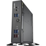 Shuttle DS50U3 PC/estación de trabajo barebone 1,3 l tamaño PC Negro i3-1315U negro, 1,3 l tamaño PC, Mini PC barebone, DDR5-SDRAM, PCI Express, Serial ATA III, Ethernet, 90 W
