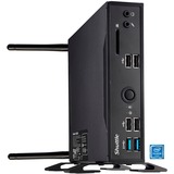 Shuttle Slim POS DS100 Mini 1,8 GHz 4205U Negro, Mini-PC negro, 1,8 GHz, Intel® Celeron®, 4205U, 2 MB, 4 GT/s, 4 GB