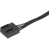 SilverStone SilvStone SST-AS120B, Ventilador negro/Transparente