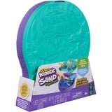 Spin Master Kinetic Sand, Project Planet Aguas profundas con 680 g de arena de juego y herramientas en forma de criaturas marinas, materiales respetuosos con el medio ambiente, juguetes sensoriales para niños y niñas a partir de 3 años, Juego de arena 