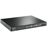 TP-Link Omada SG3428MP switch Gestionado L2+ Gigabit Ethernet (10/100/1000) Energía sobre Ethernet (PoE) 1U Negro, Interruptor/Conmutador Gestionado, L2+, Gigabit Ethernet (10/100/1000), Energía sobre Ethernet (PoE), Montaje en rack, 1U