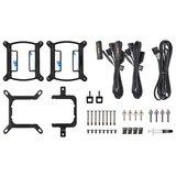 Thermaltake TH240 V2 Ultra EX ARGB Refrigerador Líquido CPU AIO, Refrigeración por agua negro