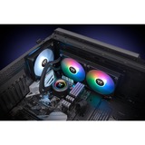 Thermaltake TH280 V2 ARGB Sync All-In-One Liquid Cooler, Refrigeración por agua negro