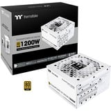 Thermaltake Toughpower GT Snow 1200W, Fuente de alimentación de PC blanco