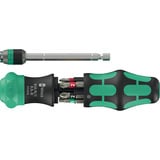 Wera Kraftform Kompakt 20 RA-R, Conjuntos de bits negro/Verde