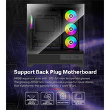 Xilence Flare X909.ARGB, Cajas de torre negro