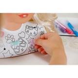 ZAPF Creation BABY born Cabeza de estilo para pintar y peinar, Cabeza de maquillaje y peluquería 