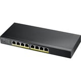 Zyxel GS1915-8EP Gestionado L2 Gigabit Ethernet (10/100/1000) Energía sobre Ethernet (PoE) Negro, Interruptor/Conmutador Gestionado, L2, Gigabit Ethernet (10/100/1000), Bidireccional completo (Full duplex), Energía sobre Ethernet (PoE)