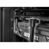 be quiet! 12V-2x6 / 12VHPWR 90° Cable PCI-E 0,7 m negro, 0,7 m, 12V-2x6, 12VHPWR, Macho, Macho, Derecho