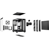 be quiet! Light Base 500 LX Black Midi Tower Negro, Cajas de torre negro, Midi Tower, PC, Negro, ATX, micro ATX, Mini-ITX, Acrilonitrilo butadieno estireno (ABS), Vidrio, Acero, Juego