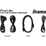 iiyama ProLite T2754MSC-B2AG, Monitor LED negro (mate)