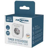 Ansmann Countdown-Steckdose AES 1.5, Temporizador blanco