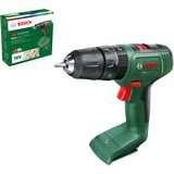Bosch Atornillador percutor inalámbrico EasyImpact 18V-40, Taladro/destornillador verde/Negro