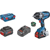 Bosch GDS 18V-1000 C Professional 1750 RPM Negro, Azul, Tornillo de percusión azul/Negro, Destornillador de impacto, Mango de pistola, 1/2", Negro, Azul, 1750 RPM, 1300 RPM