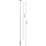 Bosch SDS plus-7X 1 pieza(s), Taladro Martillo perforador, 5 mm, 465 mm, Ladrillo, Concreto, Hormigón duro, Piedra natural, Arenisca, Piedra, 40 cm, SDS Plus