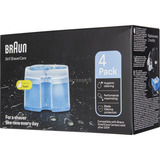 Braun CCR4 Cartucho de limpieza Cartucho de limpieza, Azul, Braun, Braun Clean&Charge, Box, 4 pieza(s)