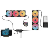 Corsair iCUE LINK XD6 RGB ELITE, Depósito de expansión negro