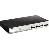 D-Link DGS-1210-10MP Gestionado L2 Gigabit Ethernet (10/100/1000) Energía sobre Ethernet (PoE) Negro, Gris, Interruptor/Conmutador Gestionado, L2, Gigabit Ethernet (10/100/1000), Bidireccional completo (Full duplex), Energía sobre Ethernet (PoE)