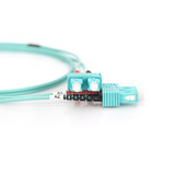 Digitus Cable de parche LWL, dúplex, conector SC > SC, multimodo OM3 turquesa