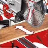 EINHELL Sierra de tracción, corte y inglete TC-SM 254, Sierras de corte a inglete y a bisel rojo/Negro