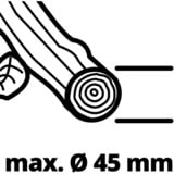 EINHELL Trituradora eléctrica silenciosa GC-RS 60 CB, Picador rojo/Negro