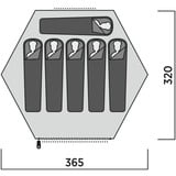 Easy Camp Tienda cúpula Sandland Yurt, Tienda de campaña marrón