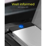 ICY BOX IB-AC603b-U3 Carcasa de disco duro/SSD Antracita, Negro 2.5", Adaptador antracita/Negro, Carcasa de disco duro/SSD, 2.5", SATA, Serial ATA II, Serial ATA III, 5 Gbit/s, Hot-swap, Antracita, Negro