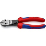 KNIPEX TwinForce Alicates de corte diagonal rojo/Azul, Alicates de corte diagonal, Acero cromo vanadio, De plástico, Azul/Rojo, 18 cm, 280 g