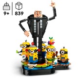 LEGO Alien Conquest Modelo de Gru y los Minions, Juegos de construcción Juego de construcción, 9 año(s), Plástico, 839 pieza(s), 998 g