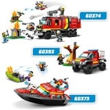 LEGO City Lancha de Rescate de Bomberos, Juegos de construcción Juego de construcción, 5 año(s), Plástico, 144 pieza(s), 350 g