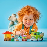 LEGO DUPLO Cuidado de Abejas y Colmenas, Juegos de construcción Juego de construcción, 2 año(s), Plástico, 22 pieza(s), 416 g