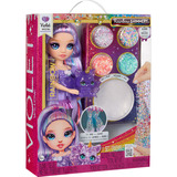 MGA Entertainment Rainbow High Rainbow Shimmers with Slime Fashion Doll - Violet (purple), Muñecos Rainbow High Rainbow Shimmers with Slime Fashion Doll - Violet (purple), Muñeca fashion, Femenino, 4 año(s), Niño/niña, 280 mm, Multicolor