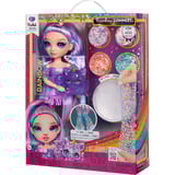MGA Entertainment Rainbow High Rainbow Shimmers with Slime Fashion Doll - Violet (purple), Muñecos Rainbow High Rainbow Shimmers with Slime Fashion Doll - Violet (purple), Muñeca fashion, Femenino, 4 año(s), Niño/niña, 280 mm, Multicolor