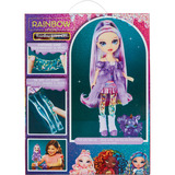 MGA Entertainment Rainbow High Shimmers with Slime - Violet, Muñecos 