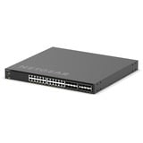 Netgear M4350-32F8V Gestionado L3 1U Negro, Interruptor/Conmutador Gestionado, L3, Bidireccional completo (Full duplex), Montaje en rack, 1U