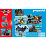 PLAYMOBIL City Action Helicóptero de rescate SWAT, Juegos de construcción 
