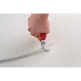 Wiha Pinza de instalación TriCut Professional eléctrica, Alicates pelacables rojo/Amarillo