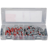 fischer 560098, Pasador gris claro/Rojo