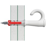fischer EasyHook Redondo DuoPower 8x40, Pasador blanco