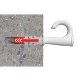 fischer EasyHook Redondo DuoPower 8x40, Pasador blanco