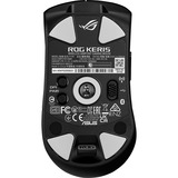 ASUS ROG Keris Wireless AimPoint ratón Juego mano derecha RF Wireless + Bluetooth + USB Type-C Óptico 36000 DPI, Ratones para gaming negro, mano derecha, Óptico, RF Wireless + Bluetooth + USB Type-C, 36000 DPI, Negro