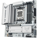 ASUS TUF GAMING B850M-PLUS WIFI7 W AMD B850 Zócalo AM5 micro ATX, Placa base AMD, Zócalo AM5, AMD Ryzen 7000 Series, AMD Ryzen 8000 Series, AMD Ryzen 9000 Series, Zócalo AM5, DDR5-SDRAM, 256 GB