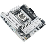ASUS TUF GAMING B850M-PLUS WIFI7 W AMD B850 Zócalo AM5 micro ATX, Placa base AMD, Zócalo AM5, AMD Ryzen 7000 Series, AMD Ryzen 8000 Series, AMD Ryzen 9000 Series, Zócalo AM5, DDR5-SDRAM, 256 GB