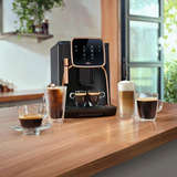 Arzum Okka Espresso Pro, Superautomática negro/Bronce