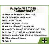 COBI Pz.Kpfw. VI B Tiger II Königstiger, Juegos de construcción 