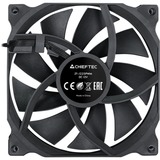 Chieftec ZF-1225PWM sistema de refrigeración para ordenador Carcasa del ordenador Ventilador 12 cm Negro 1 pieza(s) Ventilador, 12 cm, Negro