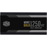 Cooler Master MWE 1250 V2 Black, Fuente de alimentación de PC negro