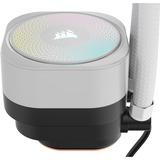 Corsair NAUTILUS 360 RS ARGB, Refrigeración por agua blanco