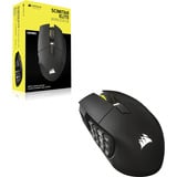 Corsair Scimitar Elite Wireless SE MMO, Ratones para gaming Gunmetal