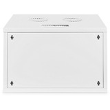 Digitus Carcasa de pared SOHO, sin montar - 540 x 400 mm (an. x pr.), Armario IT gris claro, sin montar - 540 x 400 mm (an. x pr.), Bastidor de pared, 7U, 60 kg, Rieles de rack, Gris